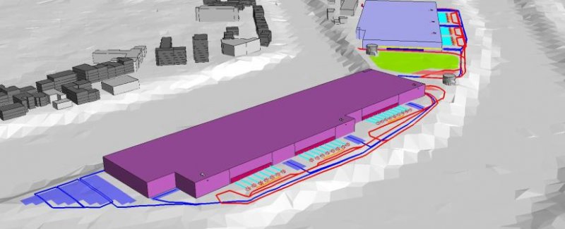 Logistikzentraum Mercator-Insel