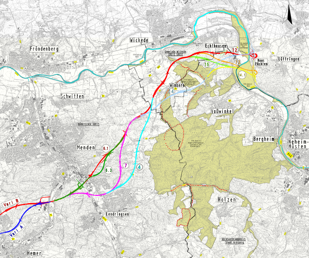 Neubau A46 zwischen Hemer und Arnsberg | Peutz